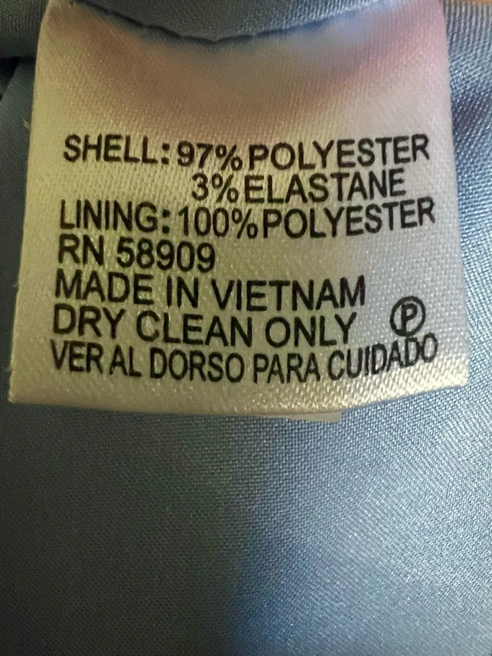 Preston and York periwinkle blue shift dress. - Picture 5 of 5